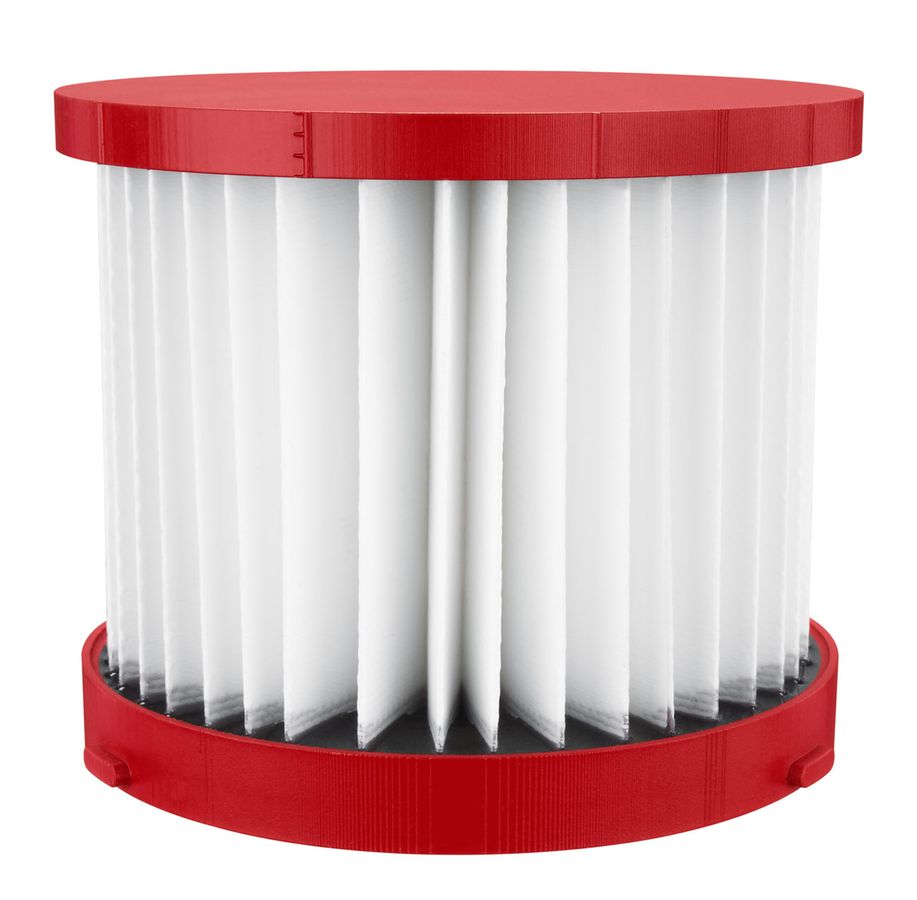 Faltenfilter Milwaukee, HEPA trockenanw. - zu M12 FVCL / M18 FPOVCL / M18 VC2