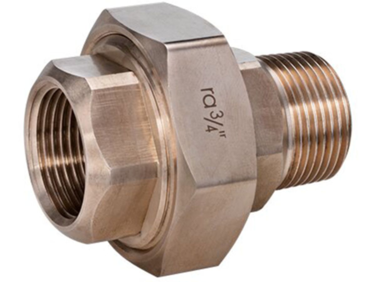 Rotguss-Verschr. Nr.  331   11/2" - flachdichtend