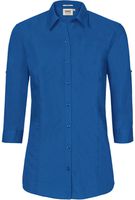 Bluse Mikralinar 3/4-Arm-Vario, Gr. 2XS - royalblau