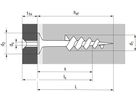 Dämmstoffdübel TOX Thermo