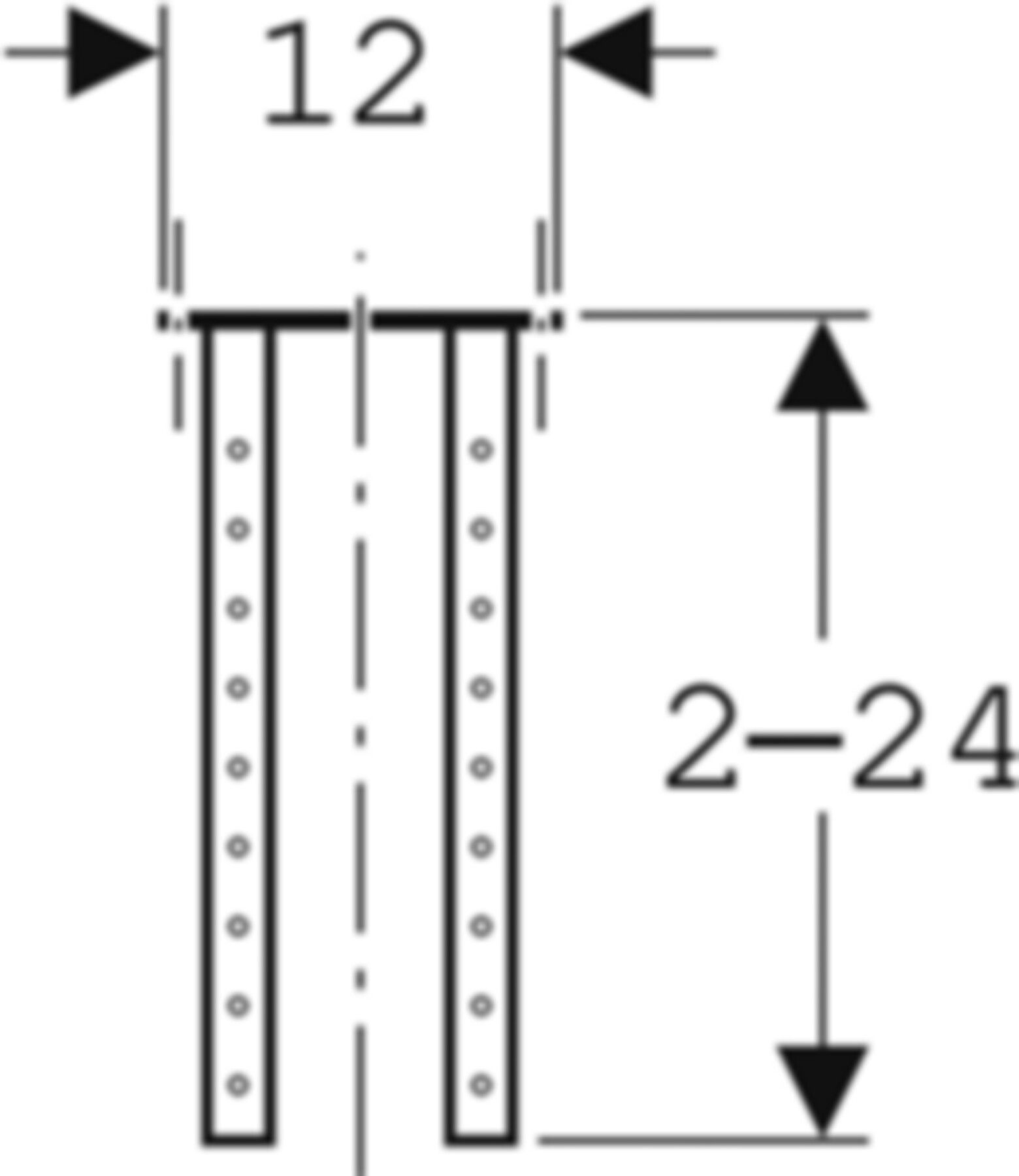 Geberit Einbauständer - für Bodenablauf CASA und VARINO