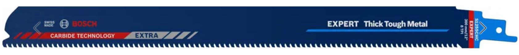 Säbelsägeblatt Bosch S 1255 CHC enduranc - EXPERT,CARBIDE Länge: 300x25mm, à 10Stk