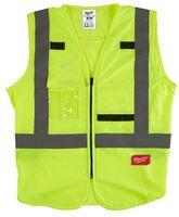 Warnschutz Weste gelb Gr. L/XL - Milwaukee, EN ISO 20471:2013 Klasse 2