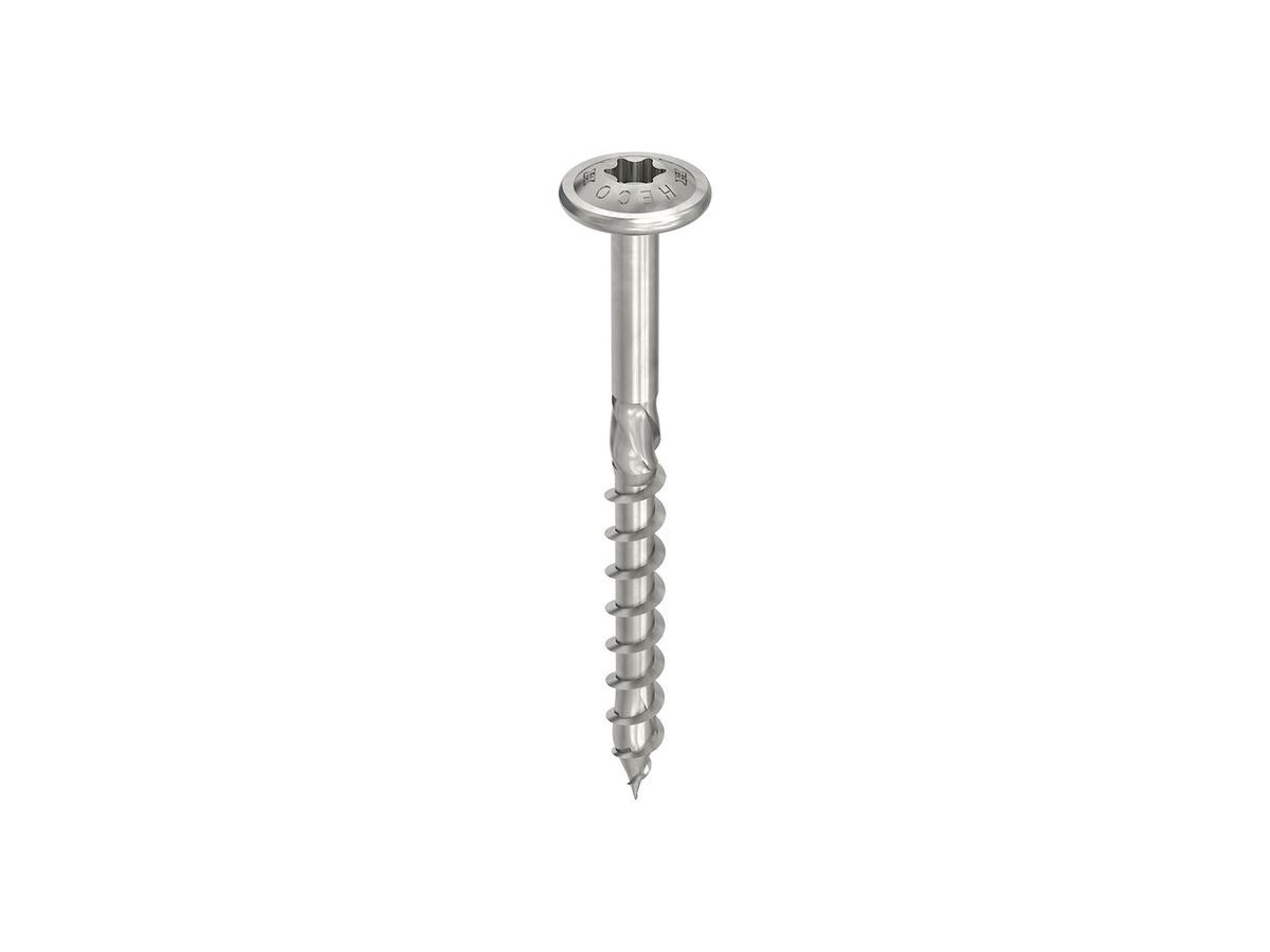 Tellerkopf HECO TOPIX Plus - Inox A2, mit Schaft