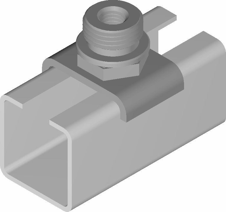 Pipex Schnellverschluss 1/2" AG - für C/CK/CM-Profil, 3.14
