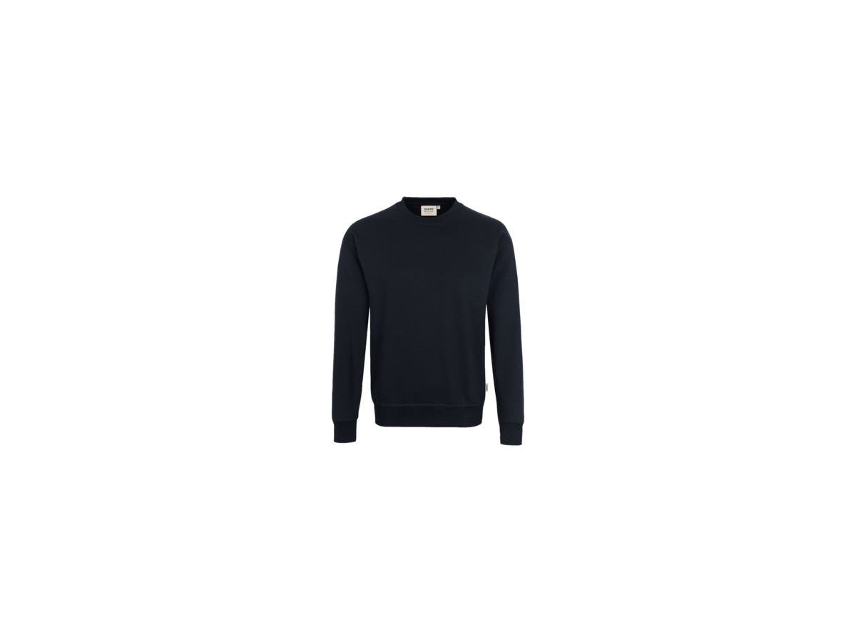 Sweatshirt Performance Gr. M, schwarz - 50% Baumwolle, 50% Polyester, 300 g/m²