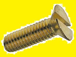 Senkschrauben mit Schlitz Messing - DIN 963A