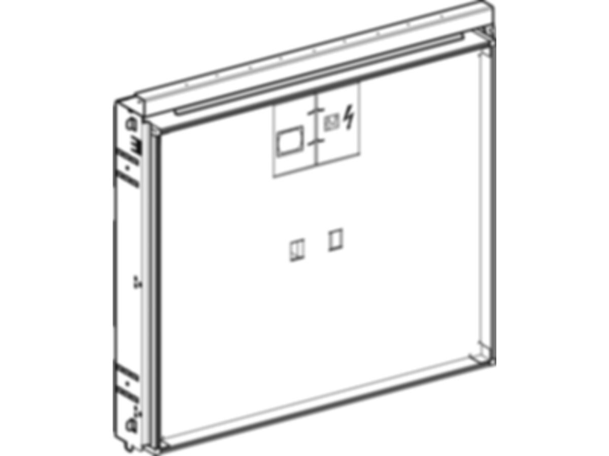 Geberit Duofix Rohbaubox für ONE - Spiegelschrank, 95 x 91 cm