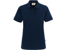 Damen-Poloshirt Top Gr. L, tinte - 100% Baumwolle
