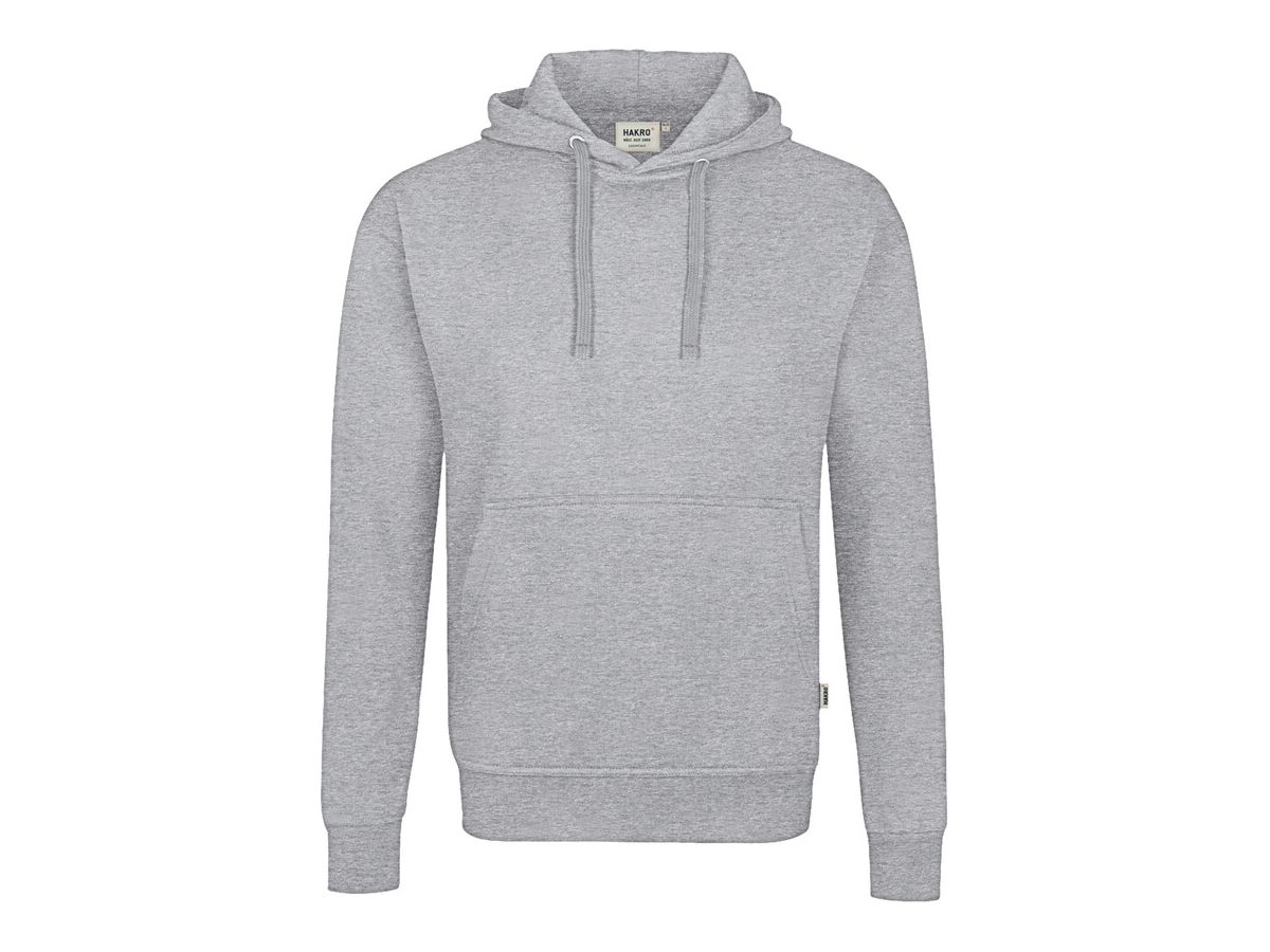 Kapuzen-Sweatshirt Premium, Gr. 2XS - ash meliert