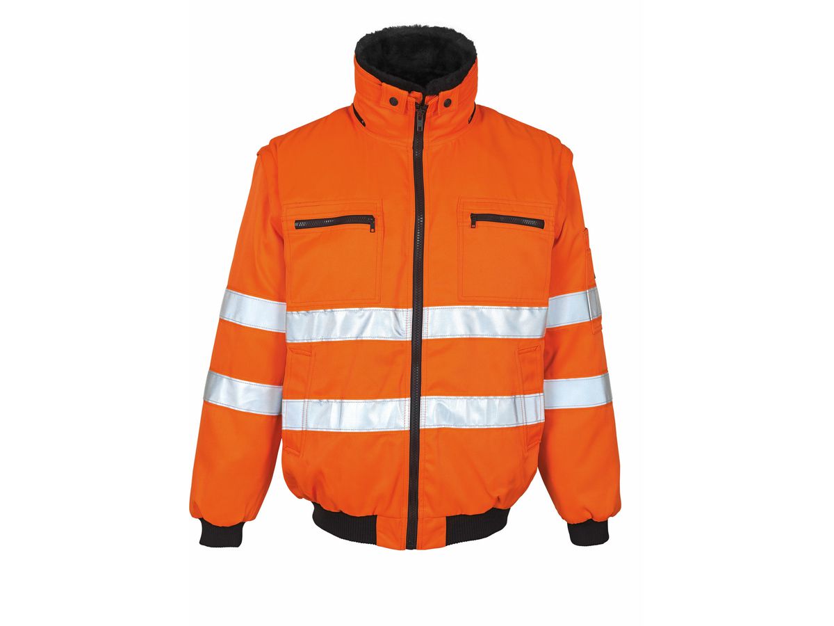 Innsbruck Pilotjacke orange Gr. 3XL - 60% Baumwolle / 40% Nylon, 240 g/m²