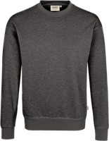 Sweatshirt Perf. 4XL anthrazit meliert - 50% Baumwolle, 50% Polyester, 300 g/m²