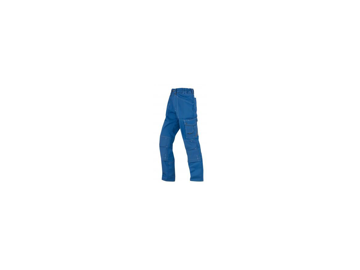 Arbeitshose blau, Gr. 38 - mit Knietaschen aus Cordura
