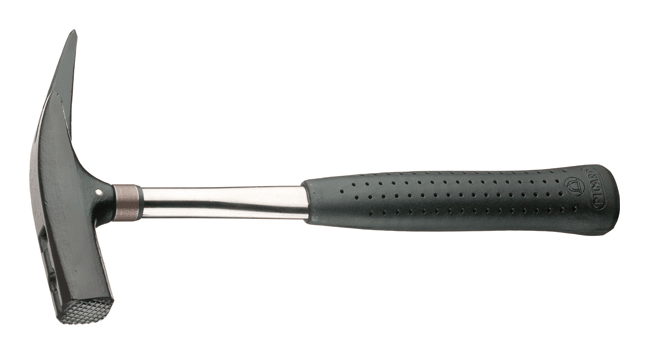 Latthammer 600g mit und ohne Magnet - mit Nagelhalter und Stahlrohrstiel