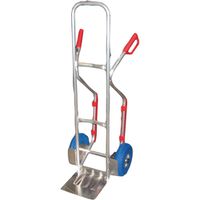 Transport-Sackkarre Alu 250 kg. - pannensichere Räder, Schf.gr.290x280 mm