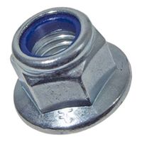 Sich-Mu mit Flansch St 8 vzb M5 - ISO 7043 DIN 6926    Pak à 100 Stk