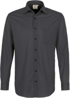 Hemd 1/1-Arm Perf. Gr. 2XL, anthrazit - 50% Baumwolle, 50% Polyester, 120 g/m²