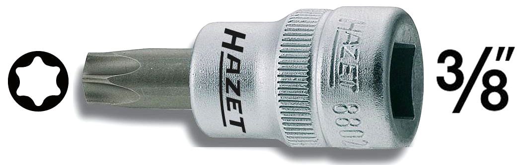 Schraubendreher Einsatz Torx 8802 HAZET - 3/8"