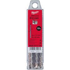Hammerbohrer M2 SDS-Plus Milwaukee - 7 x 160 mm, 2-Schneiden, 10er-Pack