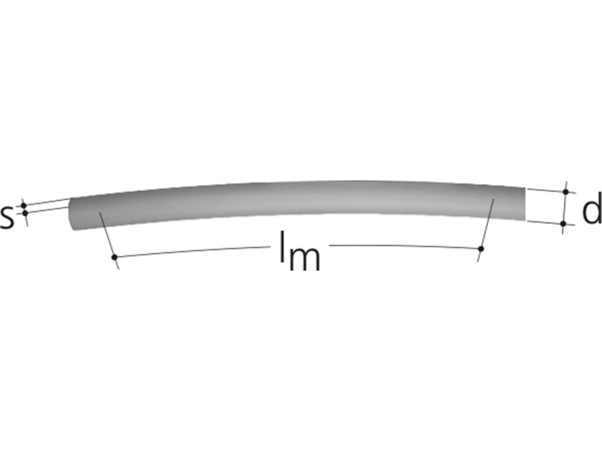 Sanipex Rohr blau 16 mm (DN 12 mm) - 100 m / Rol. ohne Schutzrohr