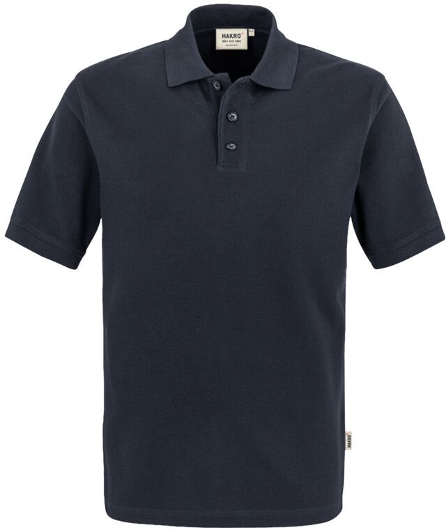 Poloshirt Top Piqué aus 100 % Baumwolle - grau-mel.: 60 % Polyester, 40 % Baumwoll