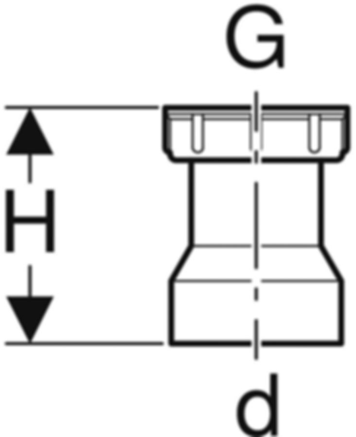 Geberit PE Verschraubungsbördel