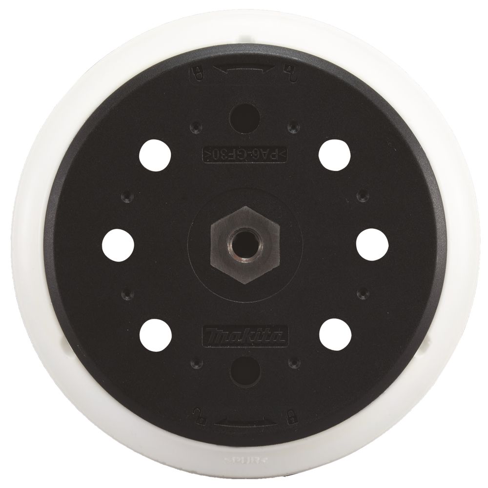 Stützteller MAKITA 150 mm weich (Stand.) - mit Klettverschluss, zu BO6050