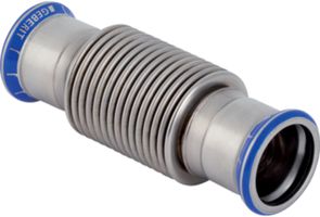 MPF-Axialkompensator Inox - mit Pressmuffen