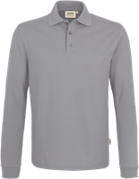 Longsleeve-Poloshirt Perf. 2XL titan - 50% Baumwolle, 50% Polyester, 220 g/m²