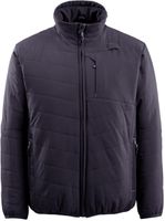 Thermojacke Erding, Gr. 2XL - schwarzblau, 100% PES, 300 g/m2