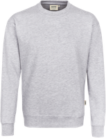 Sweatshirt Premium Gr. 2XL, ash meliert - 85% Baumwolle, 15% Polyester, 300 g/m²