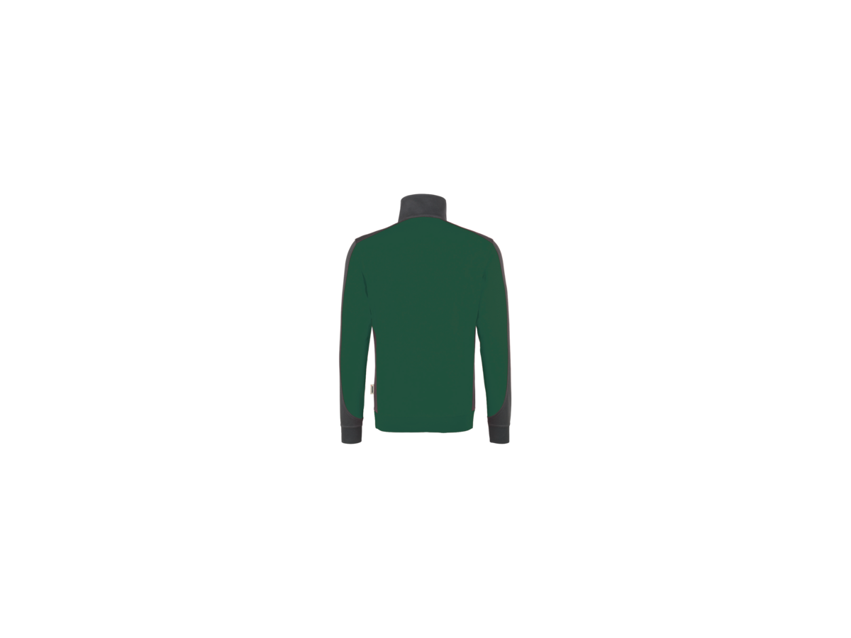 Zip-Sweatsh. Contr. Perf. XL tanne/anth. - 50% Baumwolle, 50% Polyester, 300 g/m²