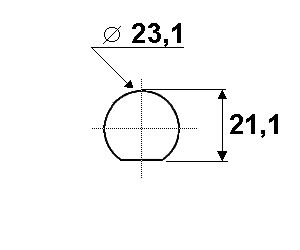 Schraubzylinder Typ B1031 - inkl. 2 Schlüssel