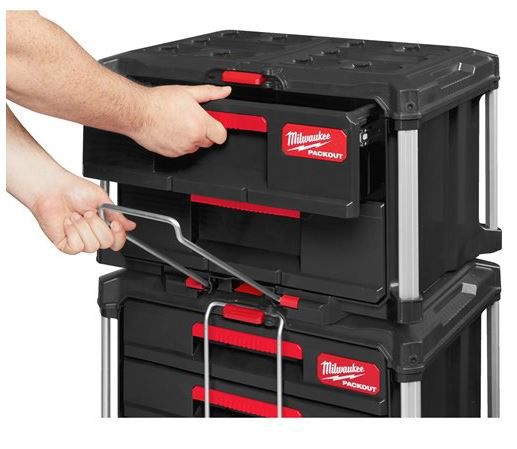 Koffer Packout mit 2 Schubladen - Milwaukee