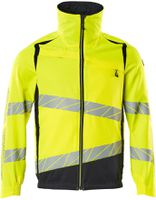 Jacke mit Stretch Zones, Gr. 2XL - hi-vis gelb/schwarzblau