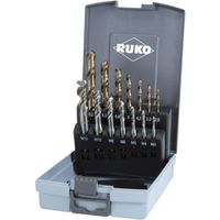 Sacklochgewindebohrer HSSE-Co 5 RUKO - M3-M12 mit Kernlochbohrer