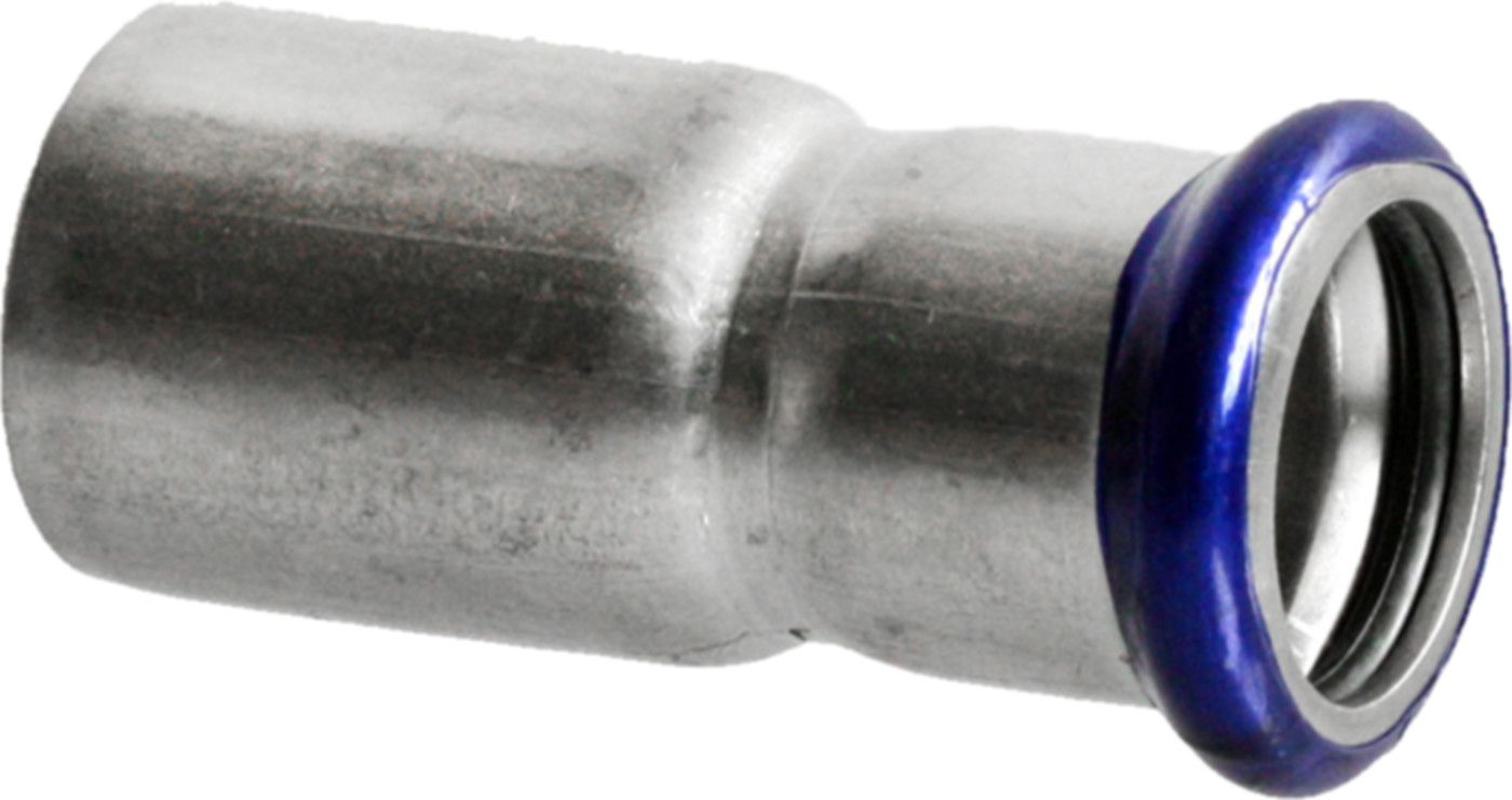 Eurotubi Reduktion mit Steckende Inox