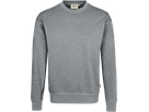 Sweatshirt Perf. Gr. XL, grau meliert - 50% Baumwolle, 50% Polyester, 300 g/m²