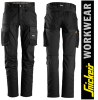 AllroundWork Arbeitshose - schwarz, ohne Knietaschen