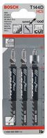 Stichsägeblatt Bosch T 144 D - für Holz, 3er-Pack