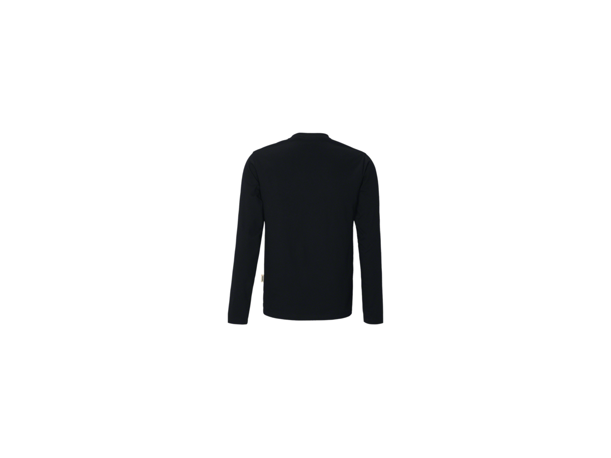 Longsleeve Performance Gr. 3XL, schwarz - 50% Baumwolle, 50% Polyester, 190 g/m²