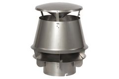 Aspira Kaminhut 2000 ø 250 mm, Inox - 535 x 446 mm