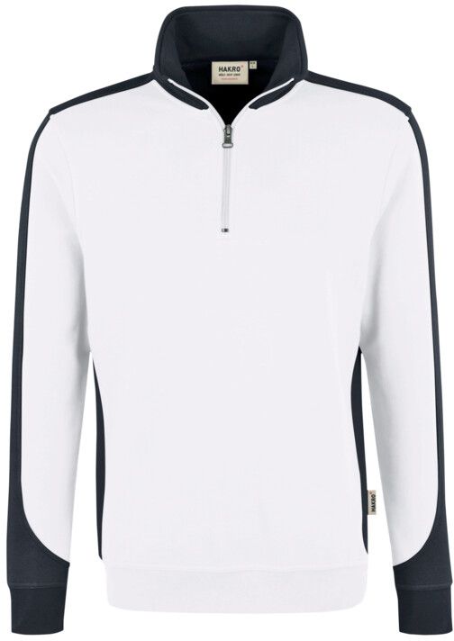 Zip Poloshirt-Contrast Performance