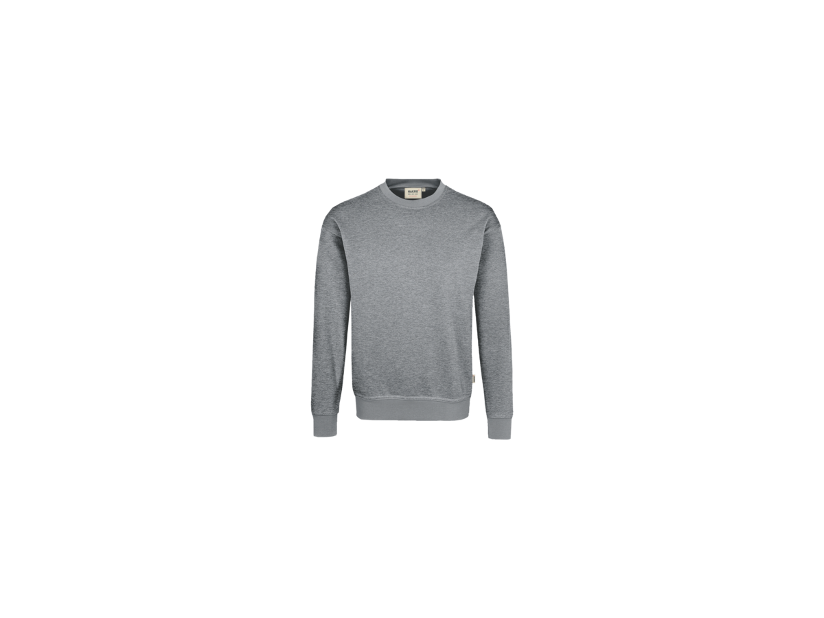 Sweatshirt Perf. Gr. 5XL, grau meliert - 50% Baumwolle, 50% Polyester, 300 g/m²