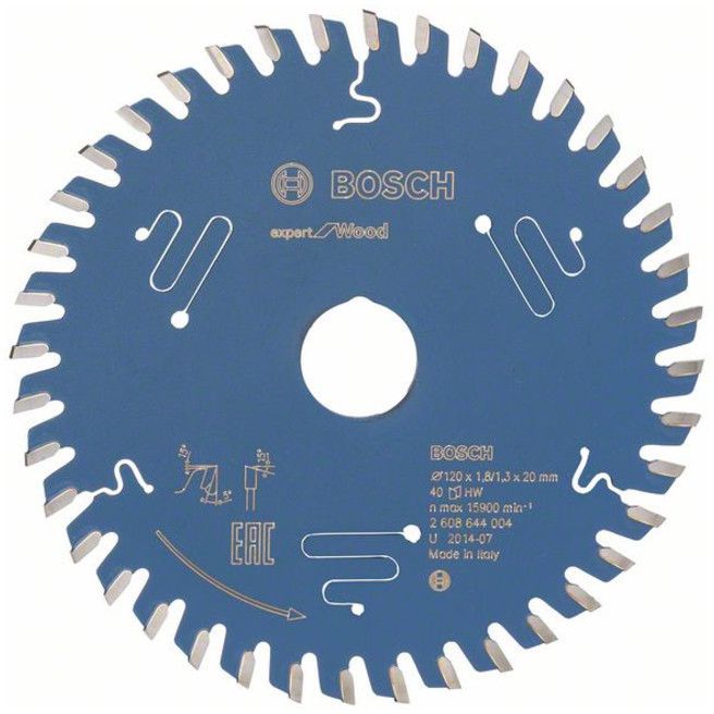 Kreissägeblatt 120x40x1.8/ 40WZ - Bosch