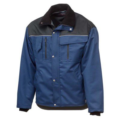Winterjacke dunkelblau/schwarz - permanent Wasser und Schmutz abweisend