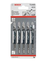 Stichsägeblatt Bosch T 144 D - für Holz, 5er-Pack