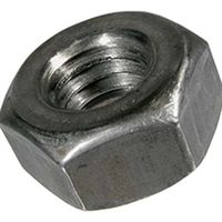 Sechskantmuttern 0,8 d Stahl 12 schwarz - DIN 934
