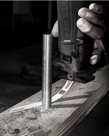 Säbelsägeblatt Milwaukee THIN KERF Bi/Ko - 230x0.9mm, 18Z, 1.5-4mm Stahl/INOX,50erP