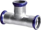 Eurotubi T-Stück Abzweig Inox - vergrössert